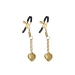 Liebe Seele Solid Heart Nipple Clamps Gold