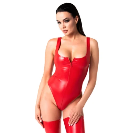 Noir Handmade F352 Red powerwetlook body - M