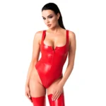 Noir Handmade F352 Red powerwetlook body - S