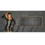 Боді Noir Handmade F352 Red powerwetlook body - XL - Зображення 6