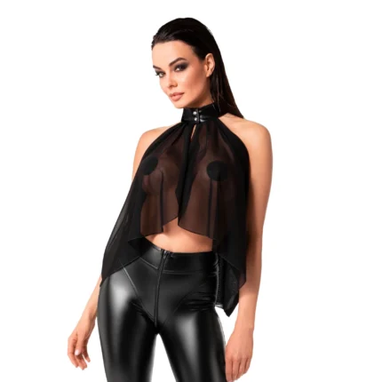 Noir Handmade F349 Tulle bolero - L