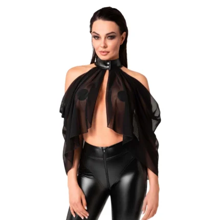 Noir Handmade F349 Tulle bolero - S