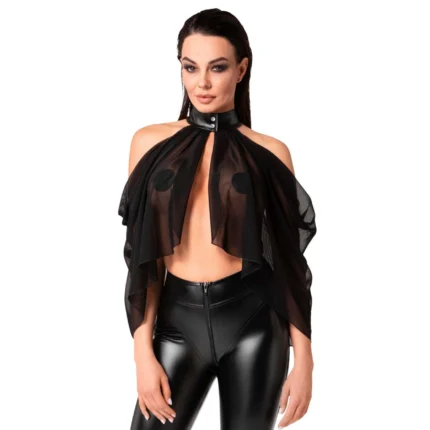 Noir Handmade F349 Tulle bolero - XL