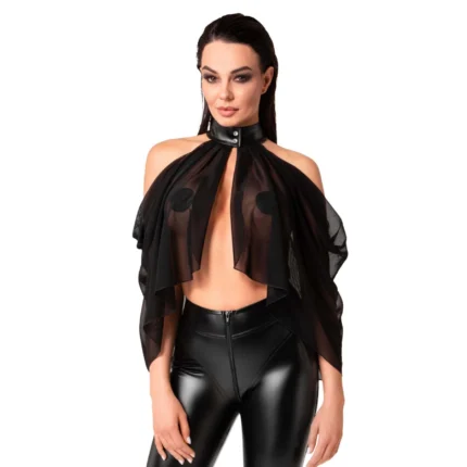 Noir Handmade F349 Tulle bolero - 4XL