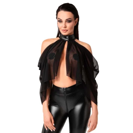 Noir Handmade F349 Tulle bolero - 6XL