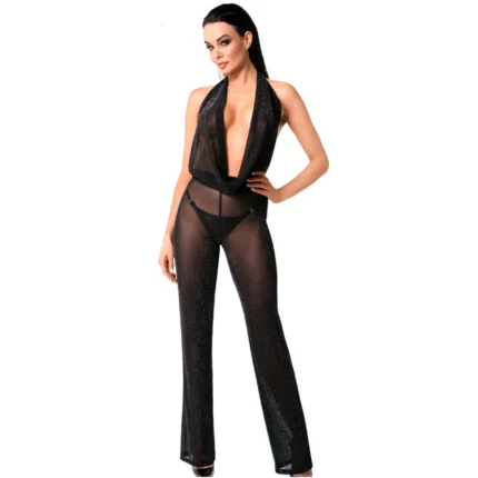 Noir Handmade F350 Shiny tulle overall - M