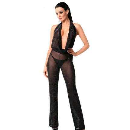 Noir Handmade F350 Shiny tulle overall - S