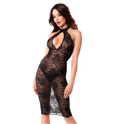 Noir Handmade F338 Lace midi dress - XL