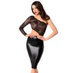 Noir Handmade F339 Assymetrical dress - S