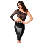 Noir Handmade F339 Assymetrical dress - XL