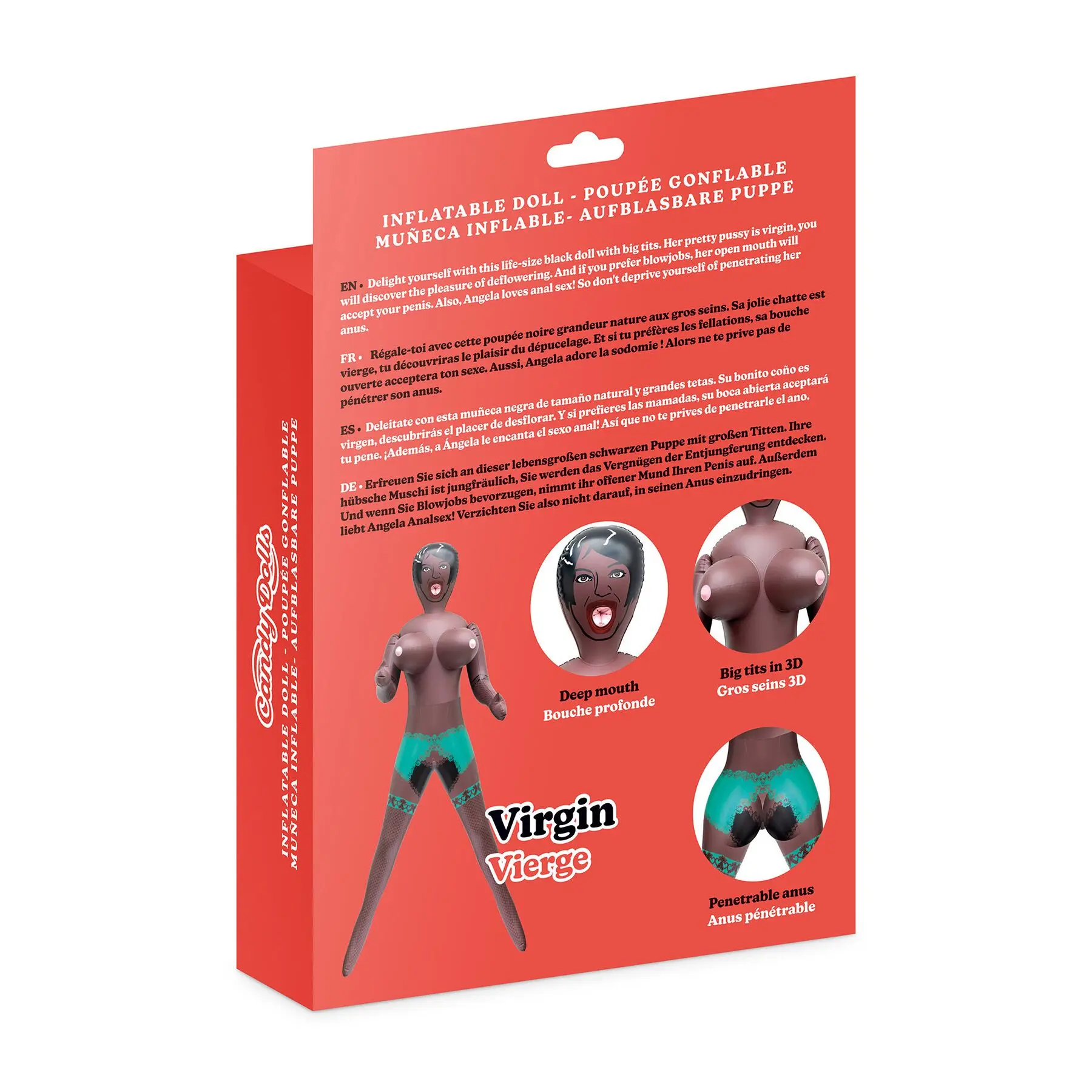 Надувна лялька Candy Dolls Angela - Зображення 7