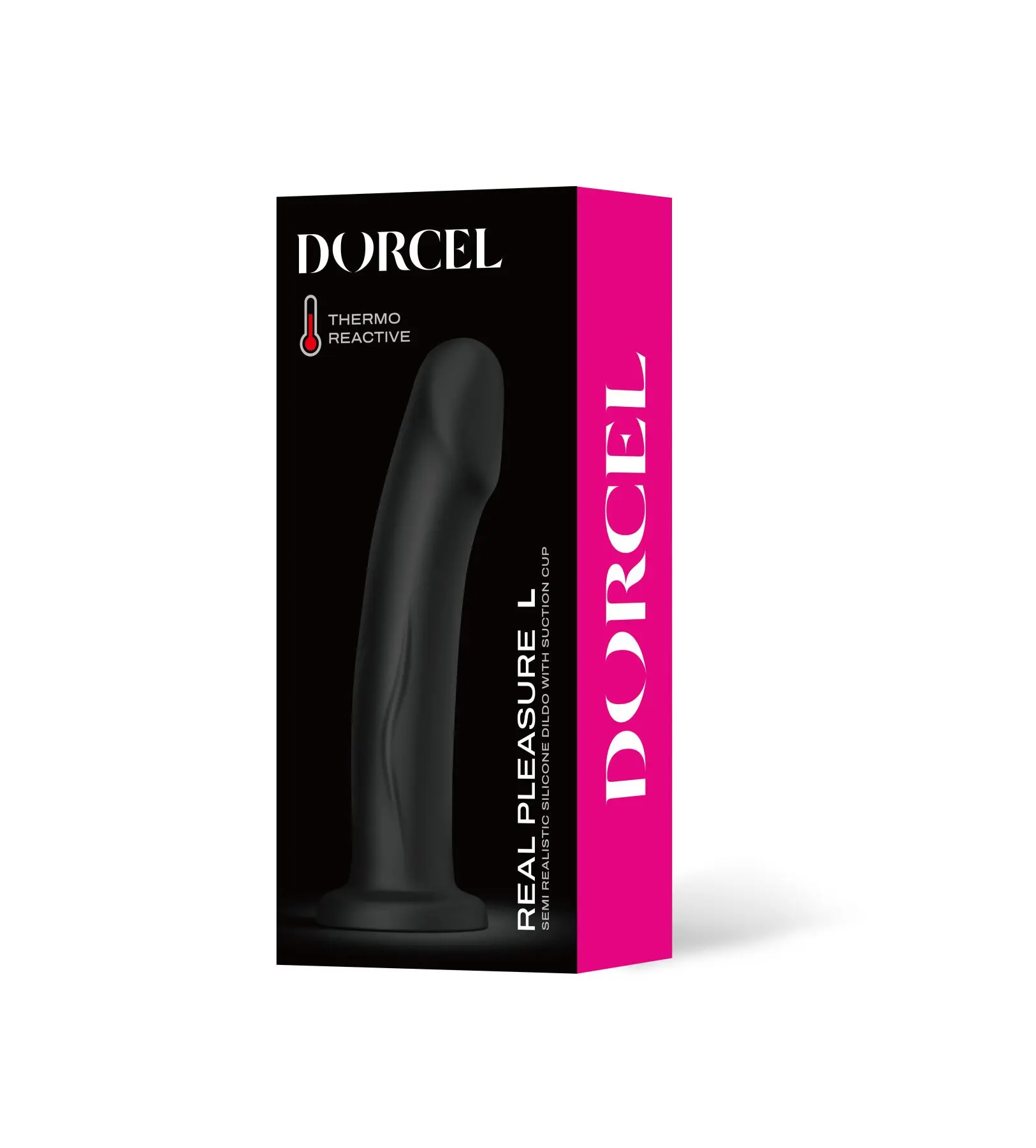 Фалоімітатор Dorcel Real Pleasure L Black - Зображення 5