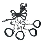 Punishment - 5-Piece Bed Restraint Kit - Black