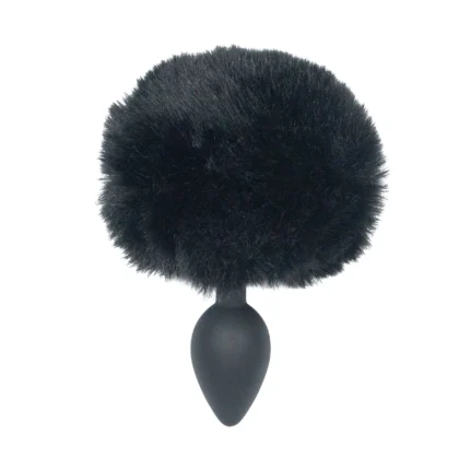 Bunny Tail Silicone Anal Plug