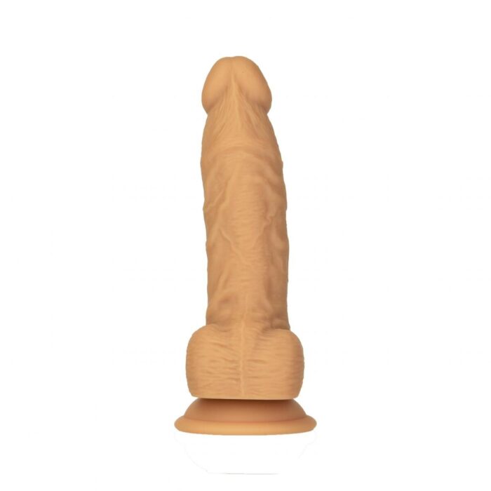 Naked Addiction - 8″ Silicone Dual Density Dildo Vanilla, віброкуля в подарунок