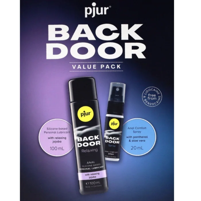 Подарунковий набор pjur BACK DOOR Value Pack: силіконова змазка 100 мл та розслаблювальний спрей 20 - Зображення 5