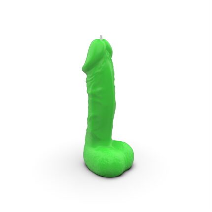 Свічка у вигляді члена Чистий Кайф LARGE Green