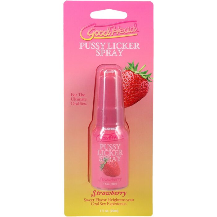 doc johnson goodhead pussy licker spray strawberry 81963346059230