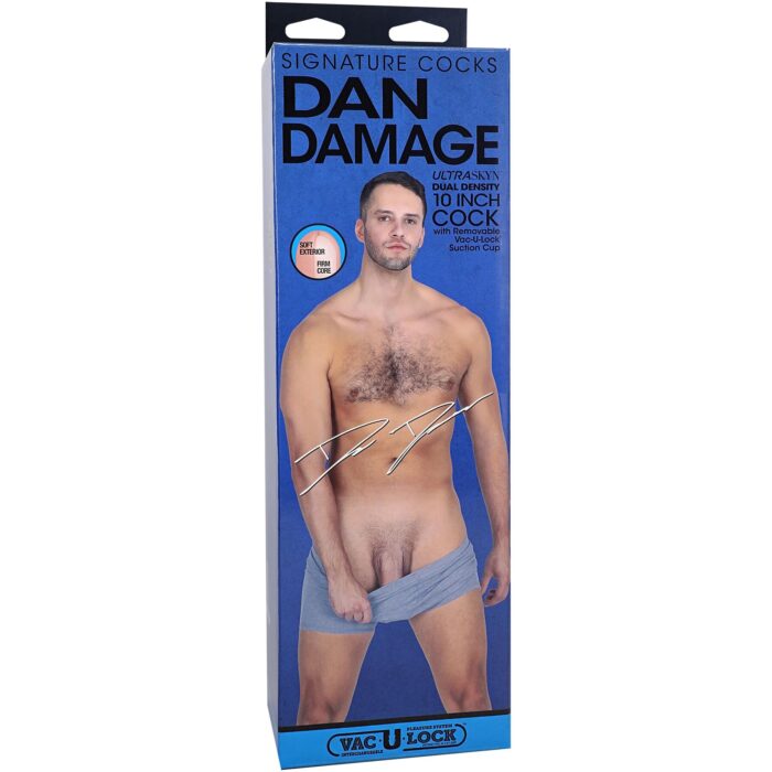 falloimitator doc johnson signature cocks dan damage 10 inch ultraskyn 81342465803733