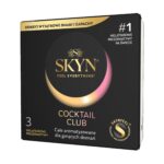Презервативи SKYN Cocktail Club 3 шт, смаки Pina Colada, Cherry Sunrise та Passion Daiquiri - Зображення 2