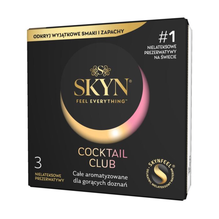 Презервативи SKYN Cocktail Club 3 шт, смаки Pina Colada, Cherry Sunrise та Passion Daiquiri - Зображення 2