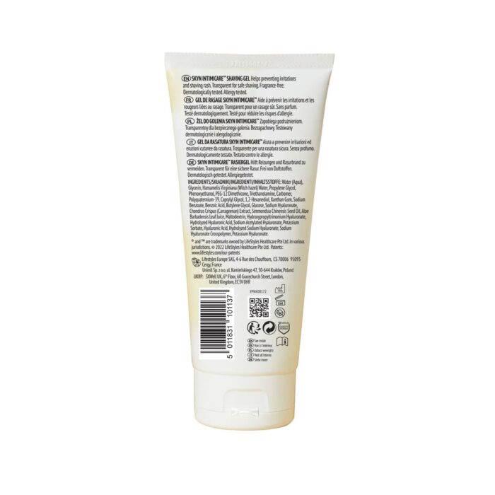 Гель для гоління Skyn Intimicare Shaving Gel 150 мл - Зображення 2