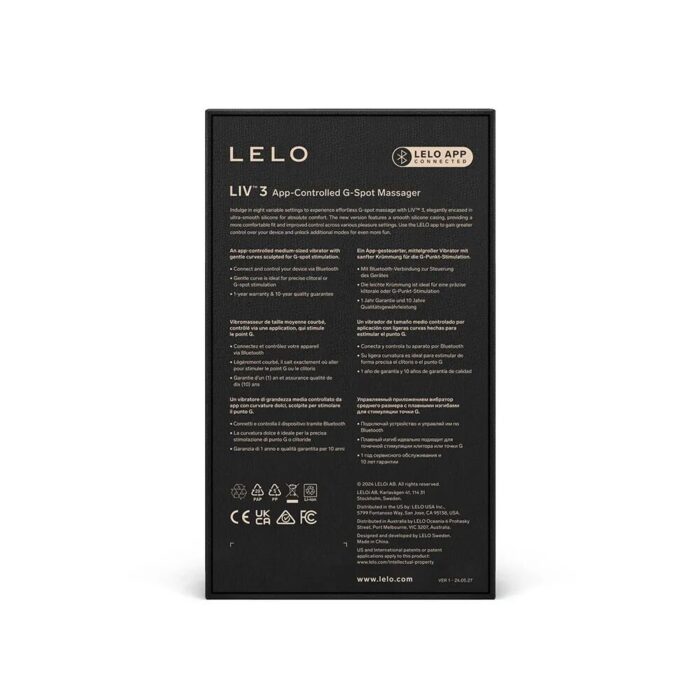 Вібратор LELO Liv 3 Powder Blue - Зображення 2