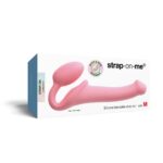 Безремінний страпон Strap-On-Me Rose M, повністю регульований, діаметр 3,3 см - Зображення 2