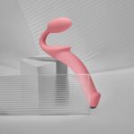 Безремінний страпон Strap-On-Me Rose L, повністю регульований, діаметр 3,7 см - Зображення 6