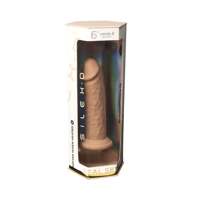 Фалоімітатор SilexD Robby Real Skin Flesh (MODEL 2 size 6in) - Зображення 2