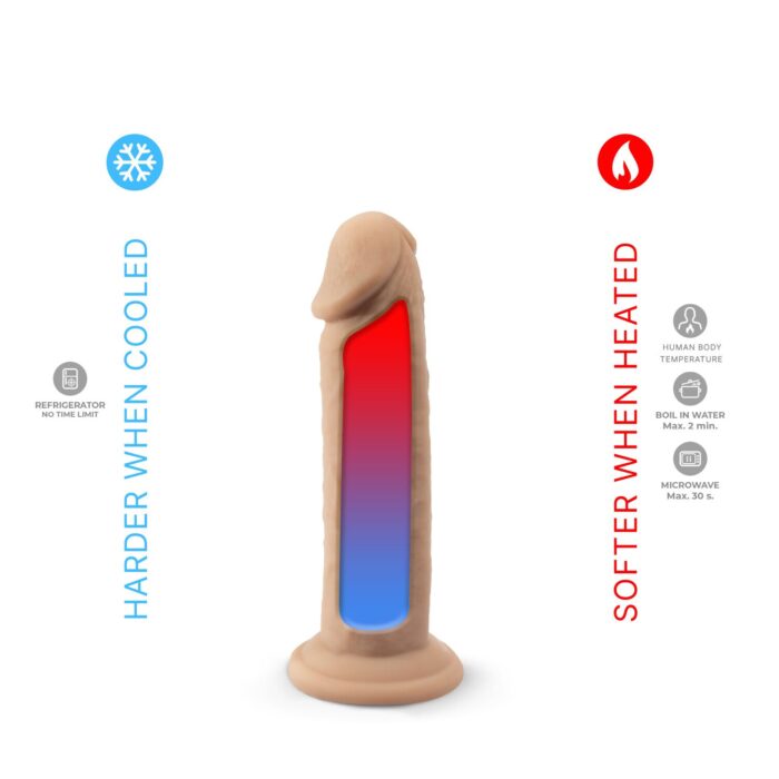 Фалоімітатор SilexD Robby Real Skin Flesh (MODEL 2 size 6in) - Зображення 4