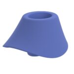 Вагінально-кліторальний стимулятор Womanizer Blend Vibrant Blue, вібрація + вакуум, 2 мотори - Зображення 6
