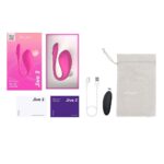 Смарт-віброяйце We-Vibe Jive 2 Electric Pink, пульт ДК, до 4 годин роботи - Зображення 10
