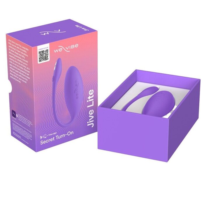 Смарт-віброяйце We-Vibe Jive Lite Purple, невеликий розмір - Зображення 2