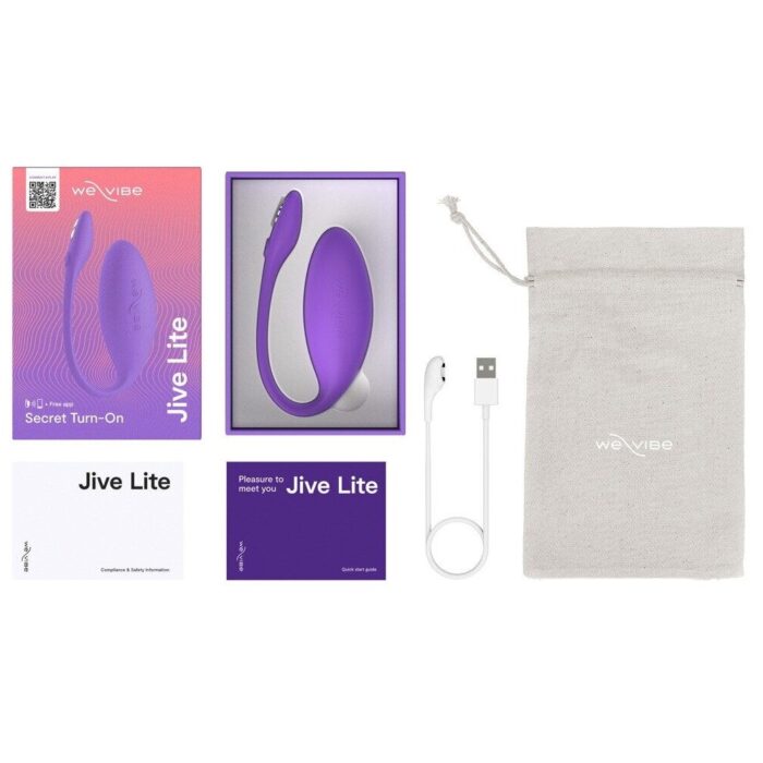 Смарт-віброяйце We-Vibe Jive Lite Purple, невеликий розмір - Зображення 7