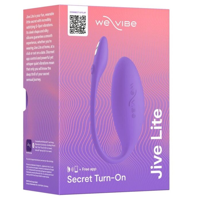 Смарт-віброяйце We-Vibe Jive Lite Purple, невеликий розмір - Зображення 8