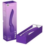Смарт-вібромасажер We-Vibe Wand 2 Purple, дуже потужний, функція Smart Silence - Зображення 9