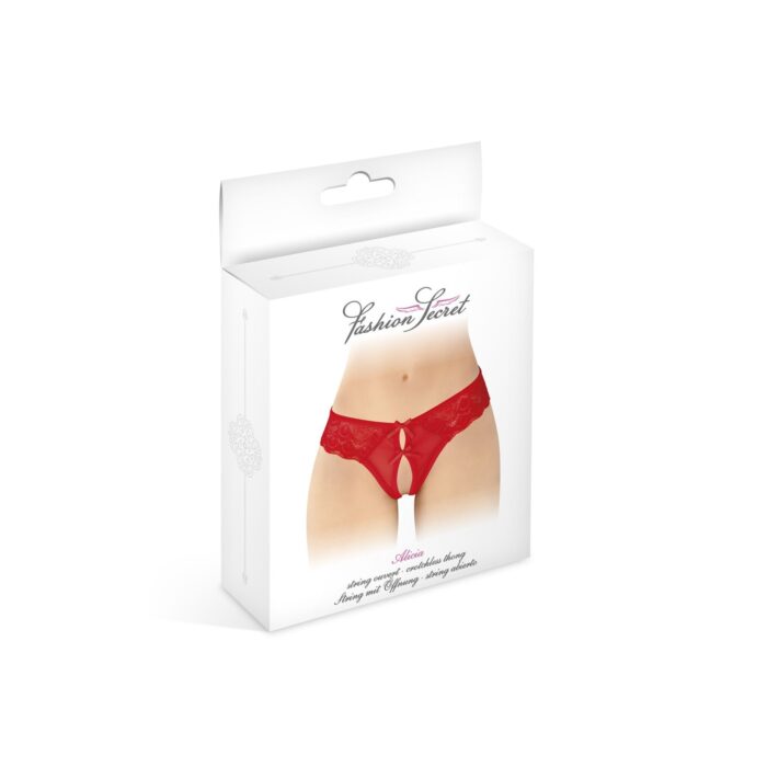 Трусики Fashion Secret Alicia Red - Зображення 3
