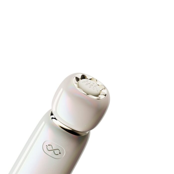 Вакуумний кліторальний стимулятор Zalo Lia Floral White - Зображення 10