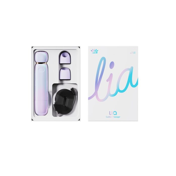 Вакуумний кліторальний стимулятор Zalo Lia Lavender Purple - Зображення 4