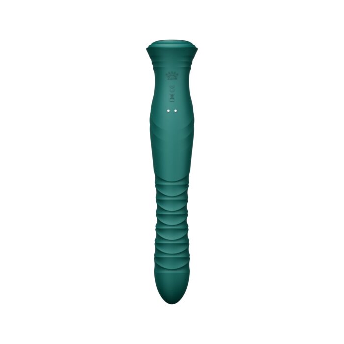 Пульсатор-кролик з вібрацією Zalo Mose 2 Turquoise Green - Зображення 3