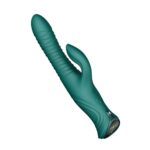 Пульсатор-кролик з вібрацією Zalo Mose 2 Turquoise Green - Зображення 4