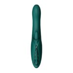 Вібратор-кролик Zalo Ares Turquoise Green - Зображення 3
