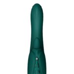 Вібратор-кролик Zalo Ares Turquoise Green - Зображення 10