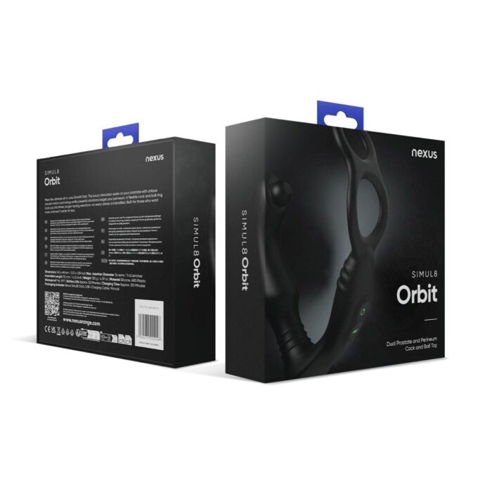 Стимулятор простати Nexus SIMUL8 Orbit Edition з ерекційним кільцем - Зображення 2