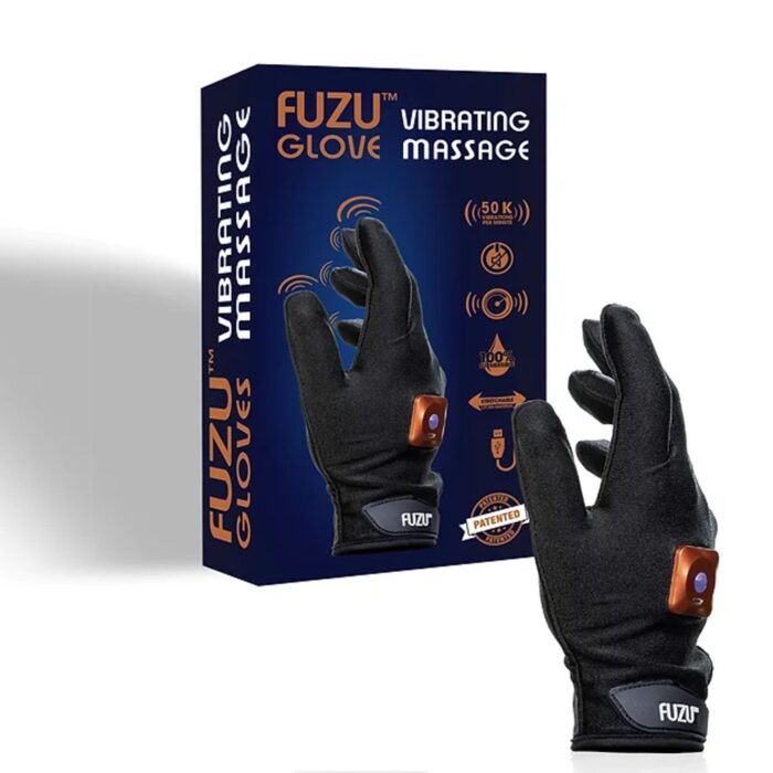 Віброрукавичка (права) FUZU Gloves Vibrating Massage Right Hand, 11 режимів - Зображення 6