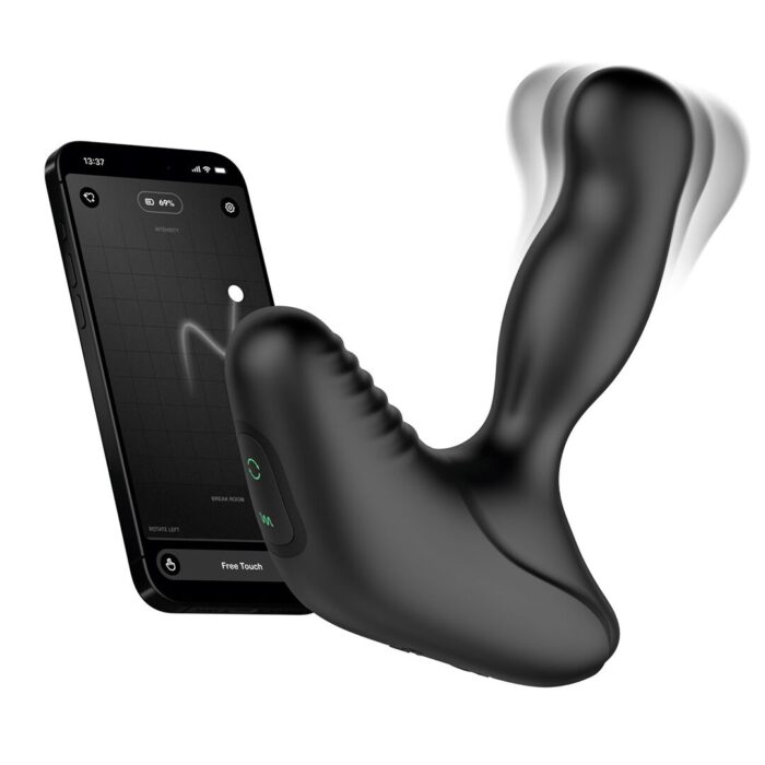 Смарт-масажер простати Nexus Revo Stealth with APP, вібрація+ротація, пульт ДУ, до 10 годин роботи - Зображення 7