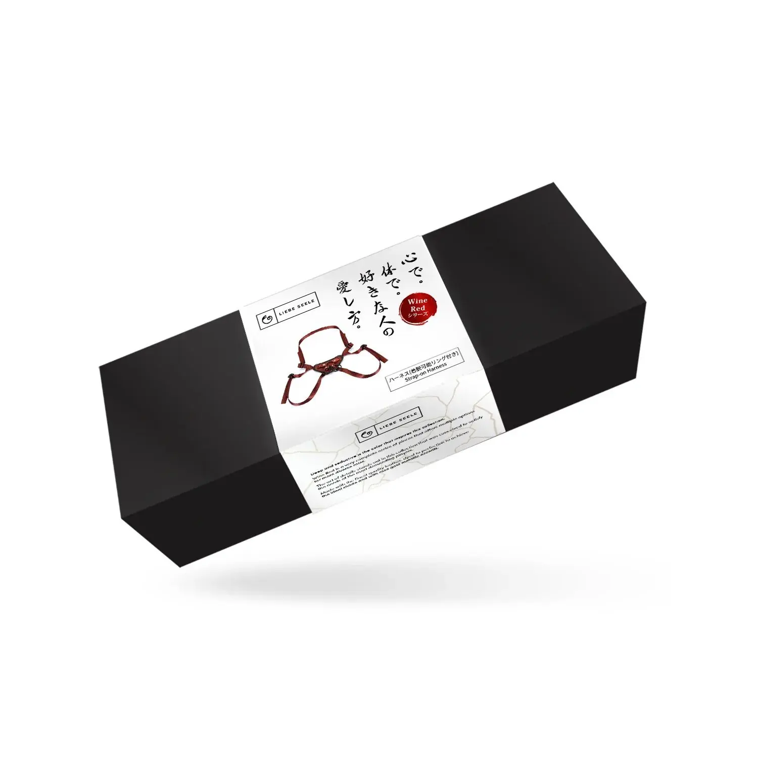 Трусики для страпона Liebe Seele Wine Red Strap-on Harness - Зображення 6