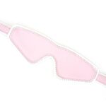 Шкіряна маска на очі Liebe Seele White & Pink Fairy Goat Leather Blindfold - Зображення 3