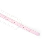 Нашийник з повідцем Liebe Seele White & Pink Fairy Goat Leather Collar - Зображення 5